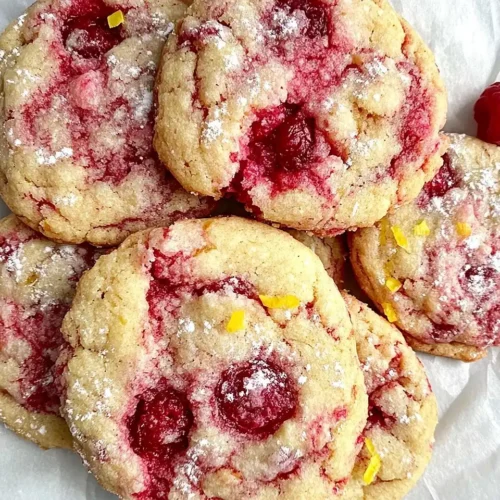 Lemon Raspberry Cookies