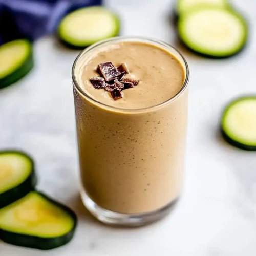 Low-Calorie Zucchini Smoothie 2 Low-Calorie Zucchini Smoothie