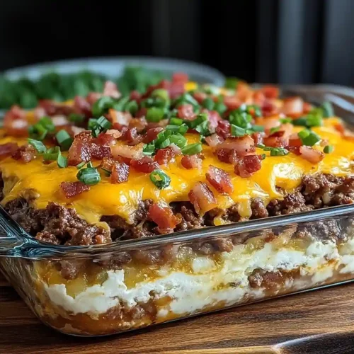 Low-Carb Bacon Cheeseburger Casserole 2 Low-Carb Bacon Cheeseburger Casserole