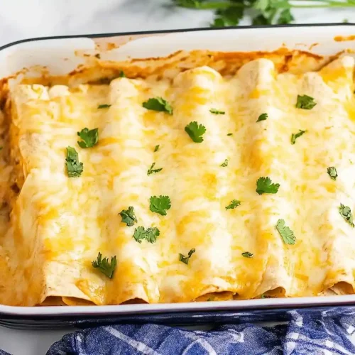 Low Carb White Chicken Enchiladas 2 Low Carb White Chicken Enchiladas
