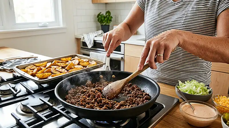 Making the best Burger Bowls