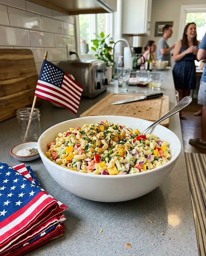 Memorial Day American Macaroni Salad Recipe