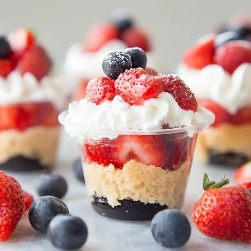 Mini Shortcake Cups