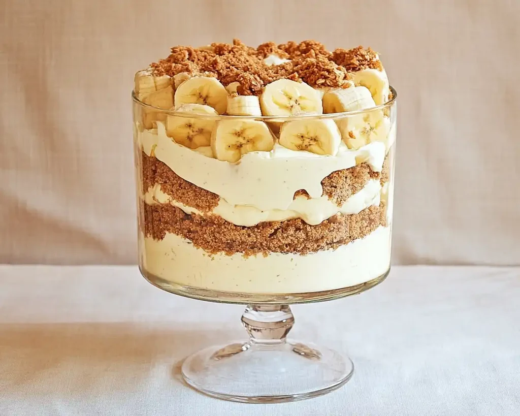 No-Bake Banana Pudding Trifle