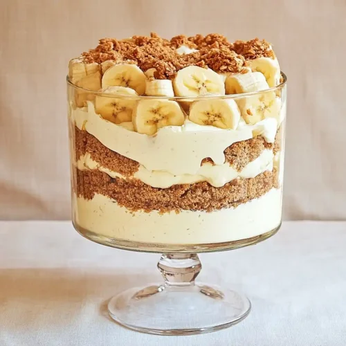 No-Bake Banana Pudding Trifle 2 No-Bake Banana Pudding Trifle