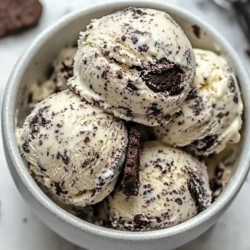 No-Churn Cookies and Cream Ice Cream