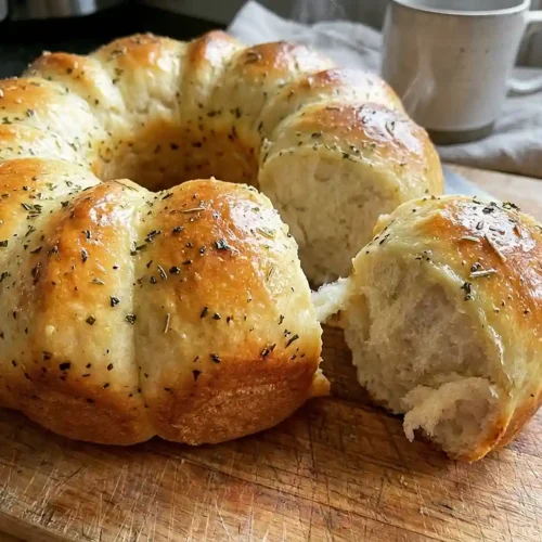 Pull-Apart Garlic Herb Bread 2 Pull-Apart Garlic Herb Bread