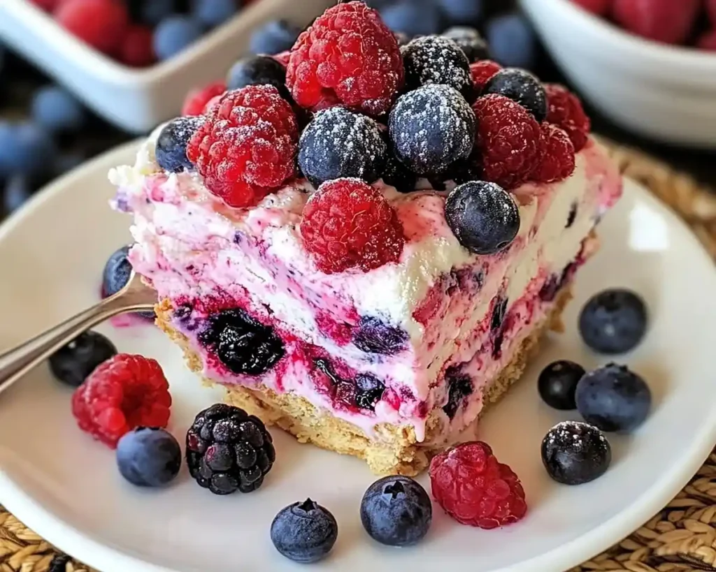 Red White & Blue Mixed Berry Yum Yum