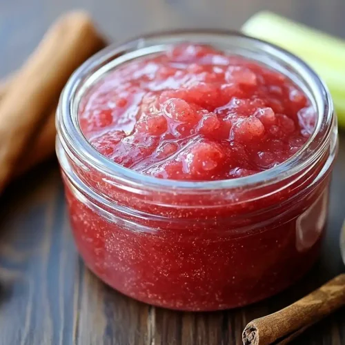 Rhubarb Cinnamon Jam Recipe