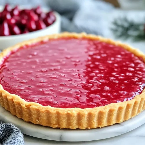 Rhubarb Custard Tart