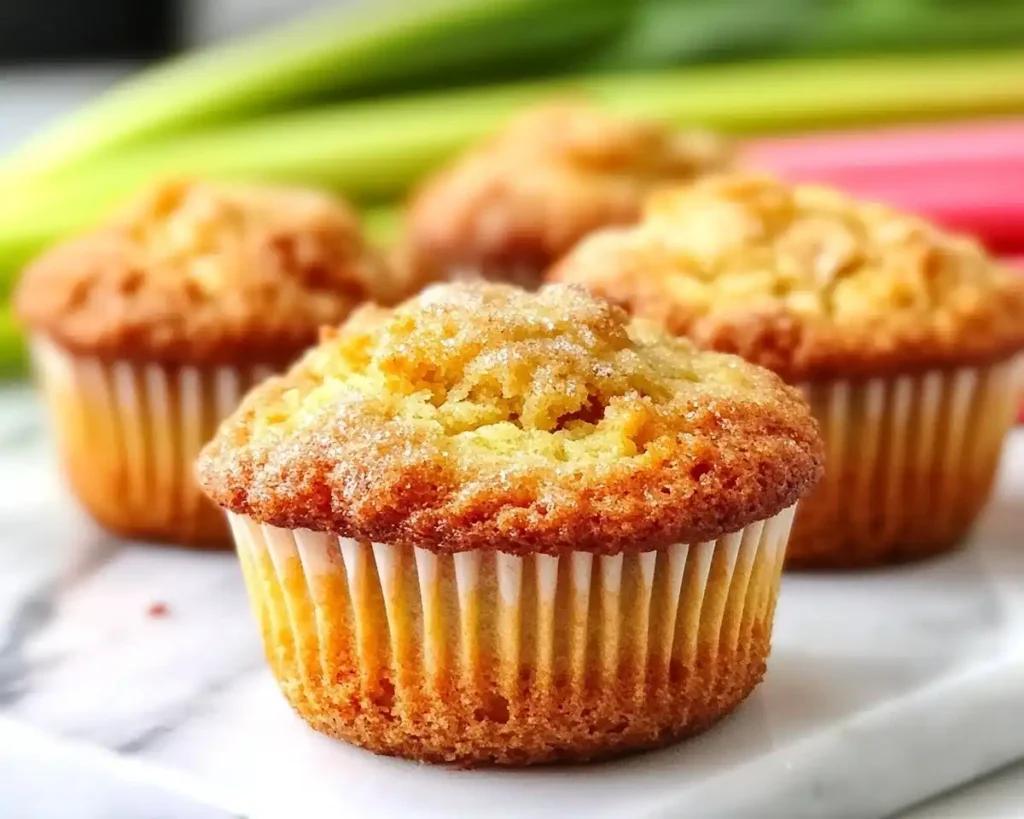 Rhubarb Muffins