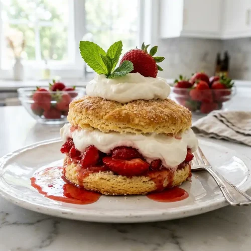 Strawberry Shortcake Biscuits