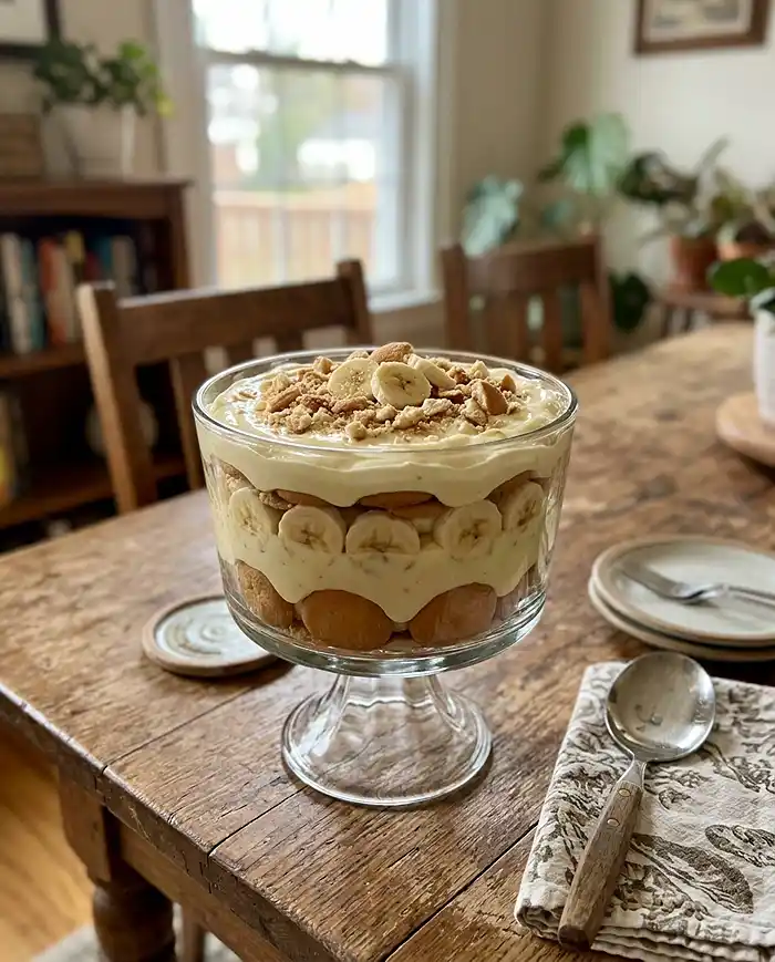No-Bake Banana Pudding Trifle 5 Sweet No-Bake Banana Pudding Trifle