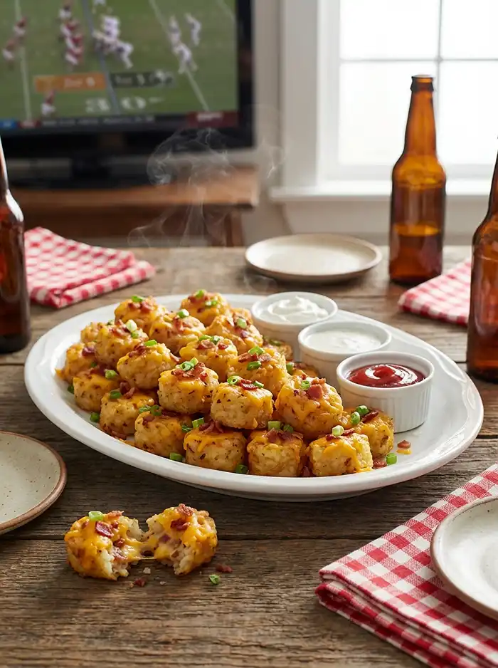 Tasty Loaded Hashbrown Bites Appetizers