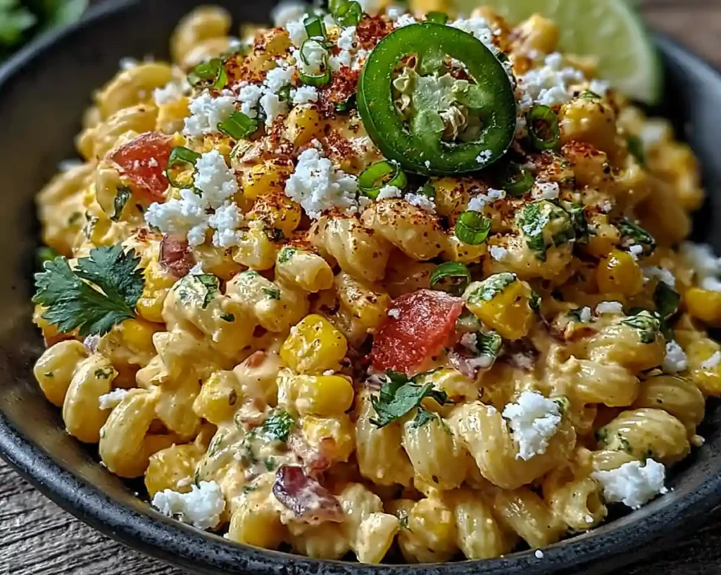 Tasty Mexican Street Corn Pasta Salad