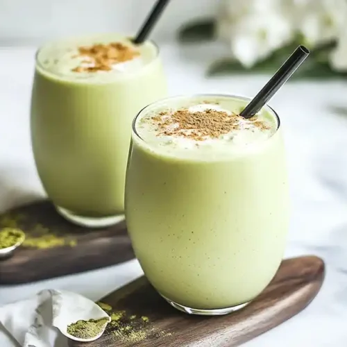 Vanilla Matcha Smoothie