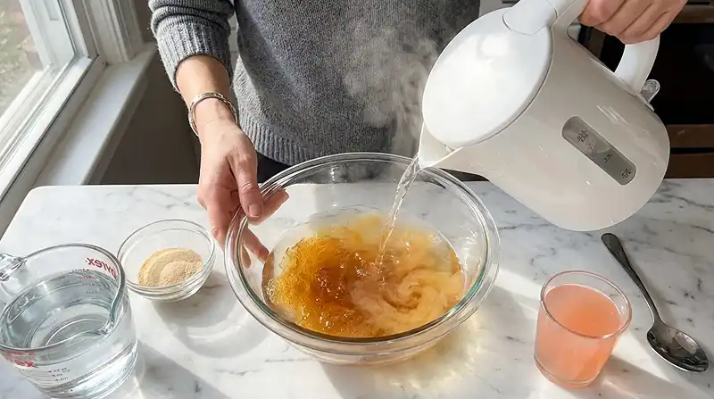 preparing ozempic jello recipe​