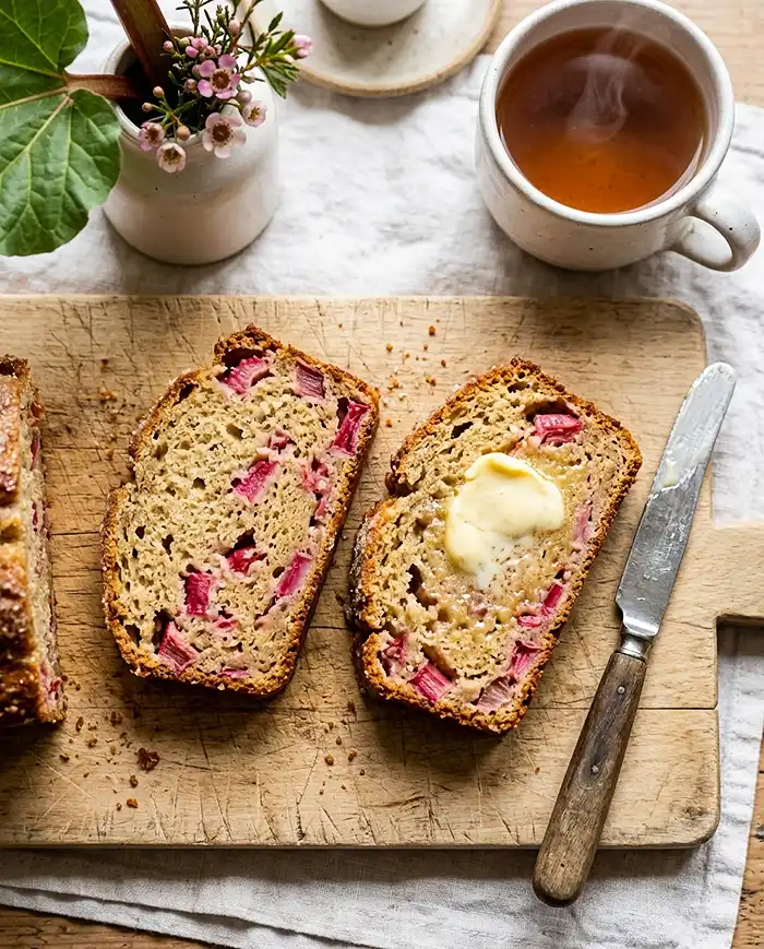 rhubarb quick bread