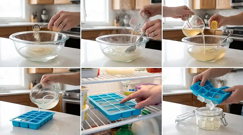 what is the ice and gelatin trick to lose weight​