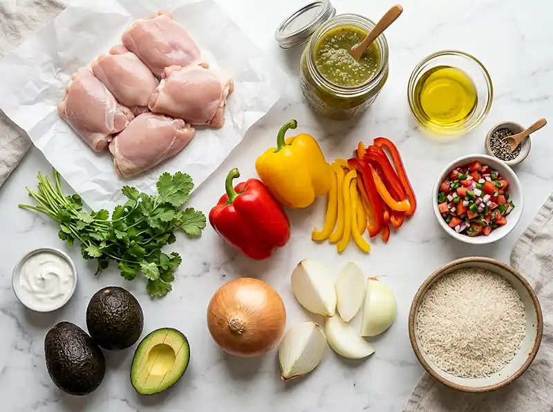 5-Ingredient Chicken Fajita Bowls 3 5 Ingredients for Chicken Fajita Bowls