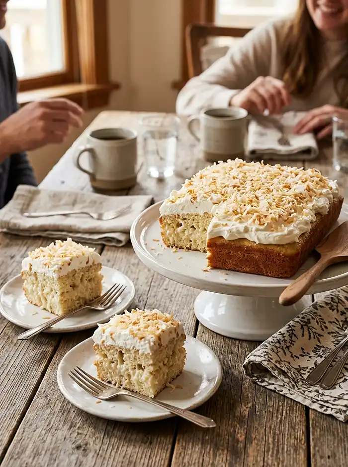 Coconut Cream Poke Cake Recipe