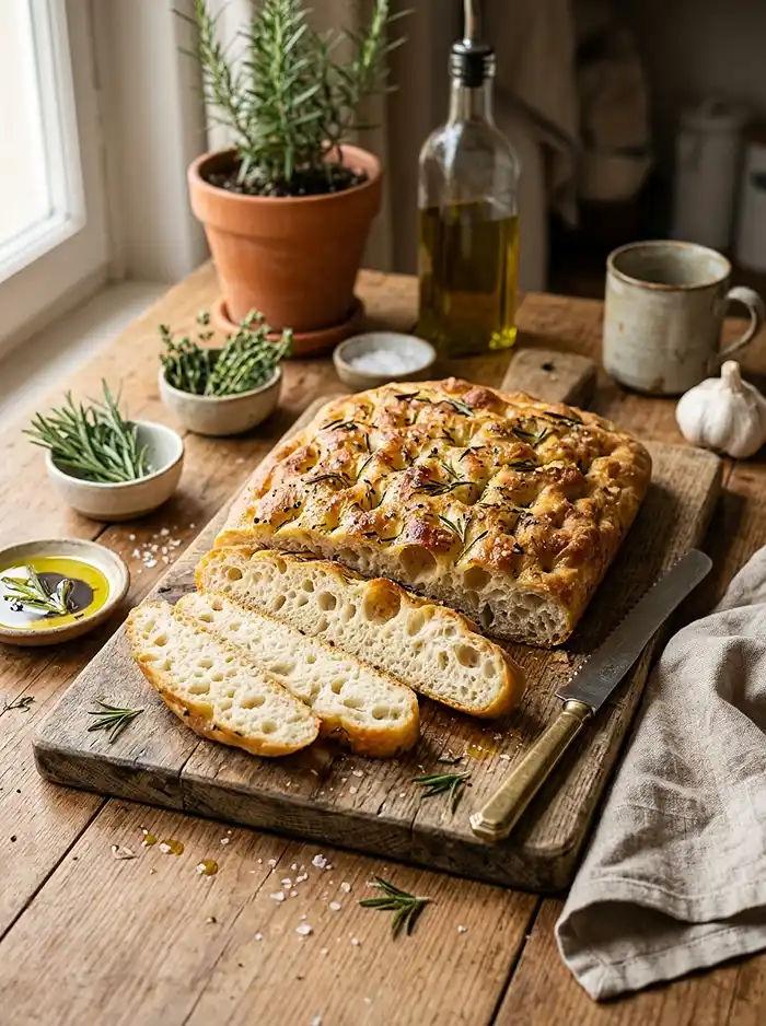Easy Homemade Focaccia Bread