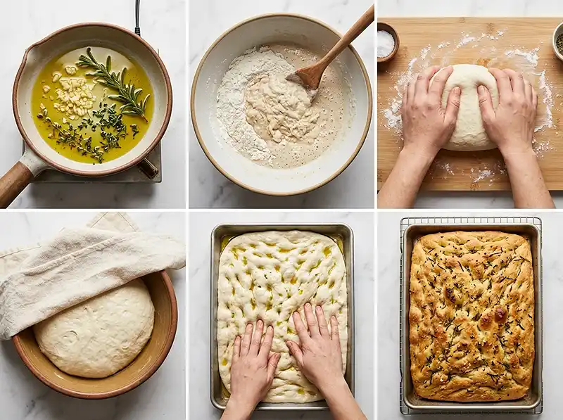 How to Make Homemade Focaccia Bread