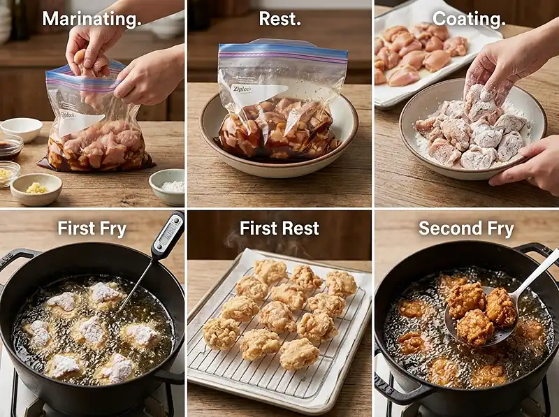 Japanese Chicken Karaage 4 How to Make Japanese Chicken Karaage
