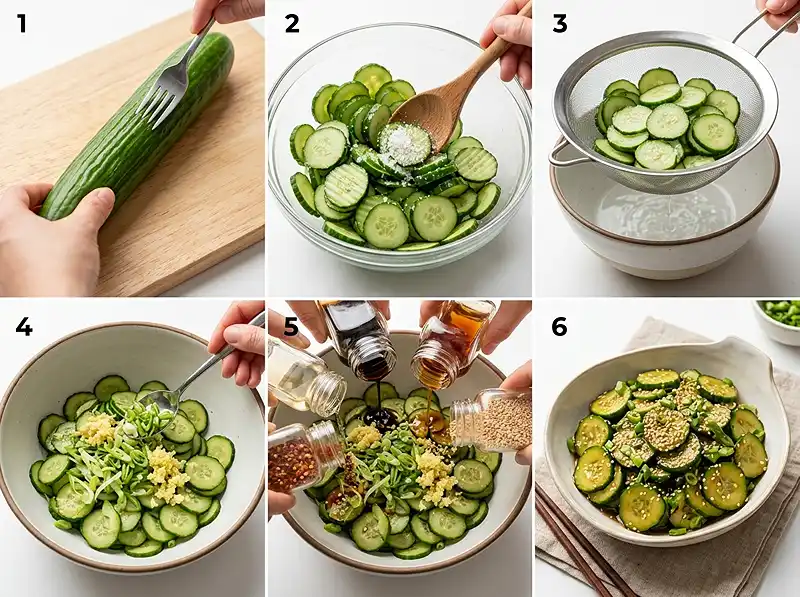 Asian Cucumber Salad Recipe Simple 4 How to Make asian cucumber salad recipe simple Ingredients