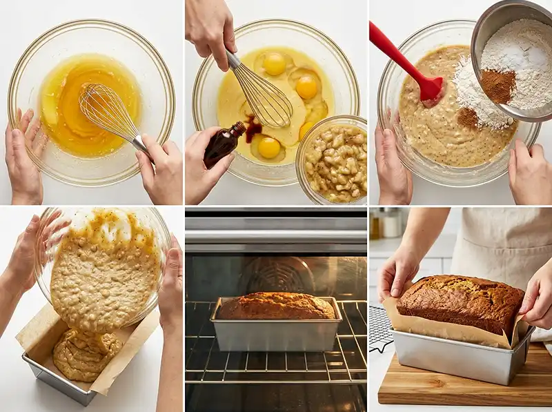 Banana Bread Recipe with Honey 4 How to Make banana bread recipe honey