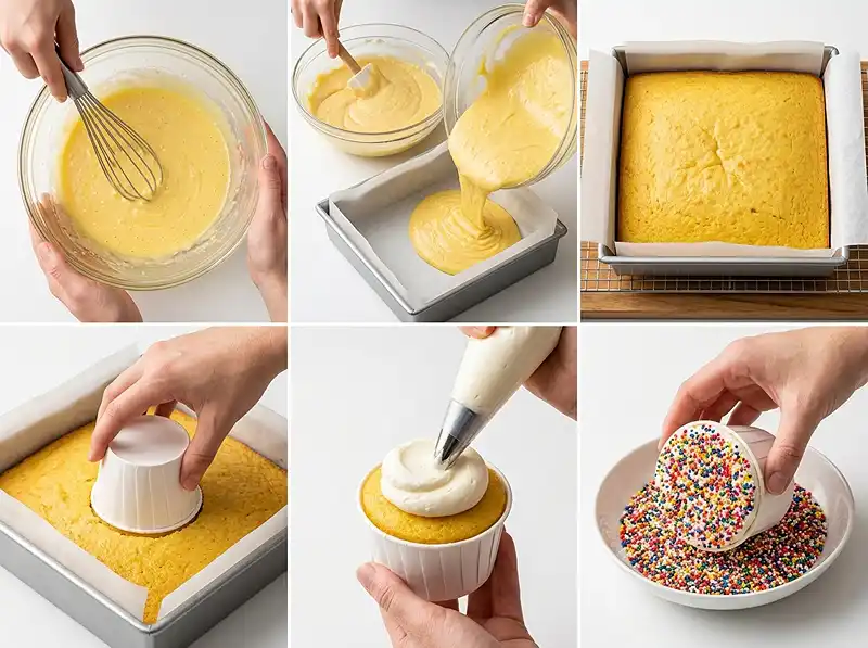 Dot Cake Recipe 4 How to Make dot cake recipe
