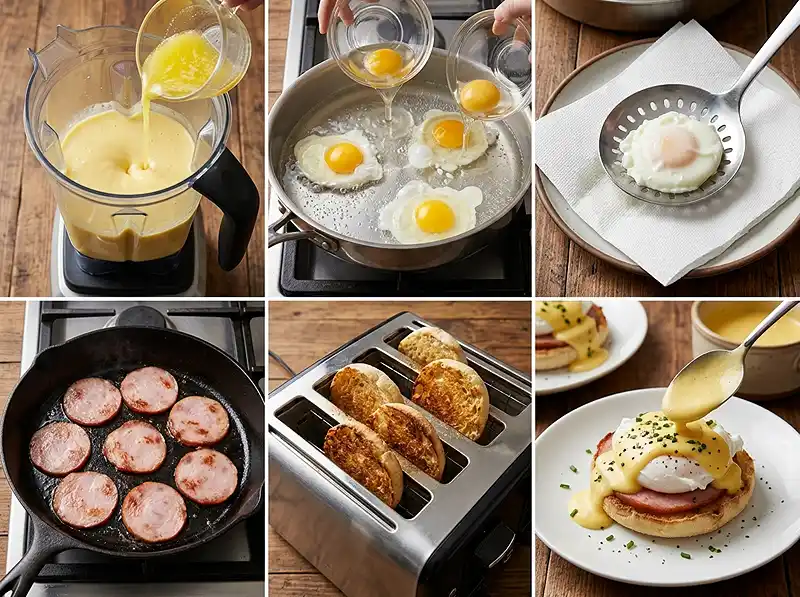 How to Make eggs benedict recipe