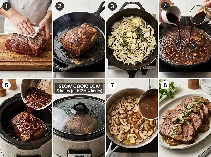 How to Make elk roast crock pot recipe