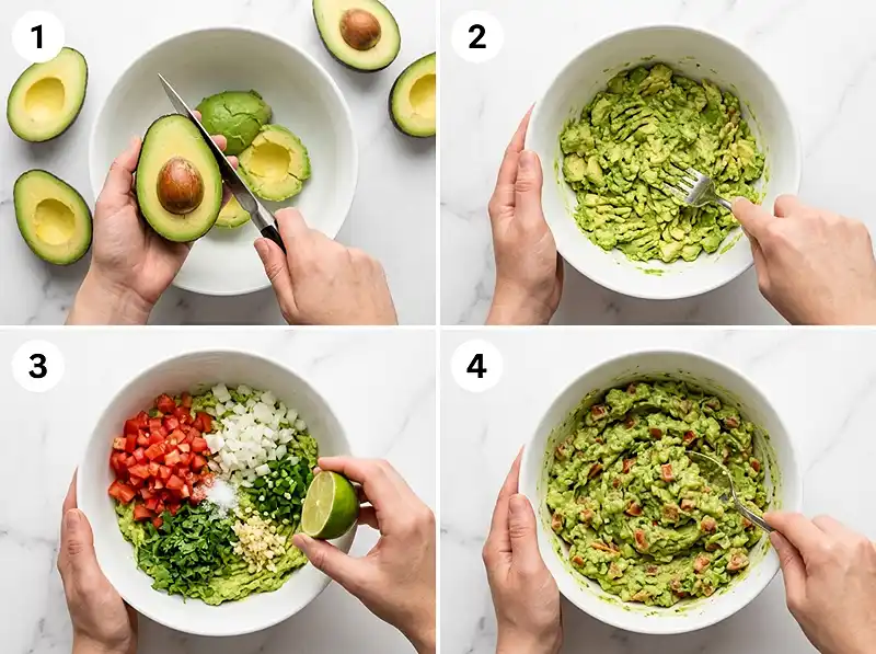 How to Make guacamole recipe