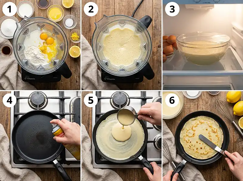 Lemon Crepe Recipe 4 How to Make lemon crepe recipe