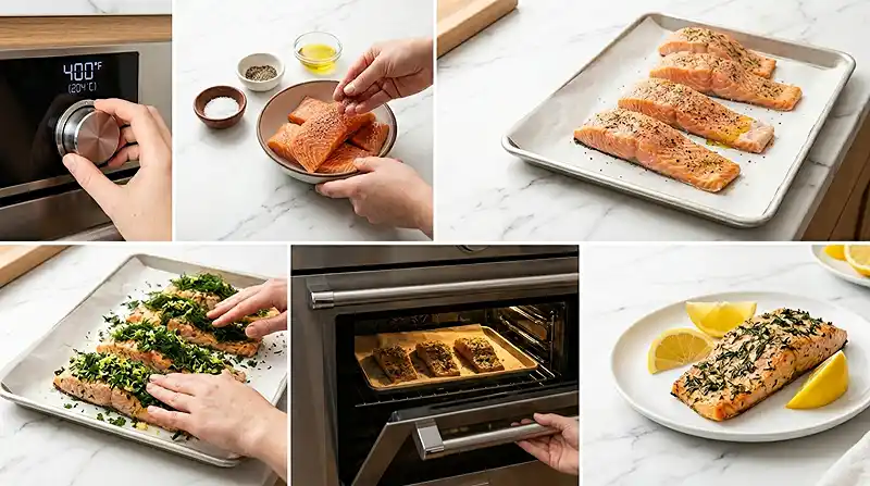 How to Make lemon dill salmon baked