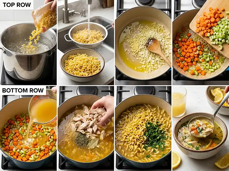 How to Make low salt chicken noodle soup recipe