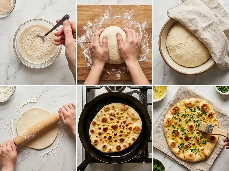 Simple Naan Bread Recipe 4 How to Make naan bread recipe