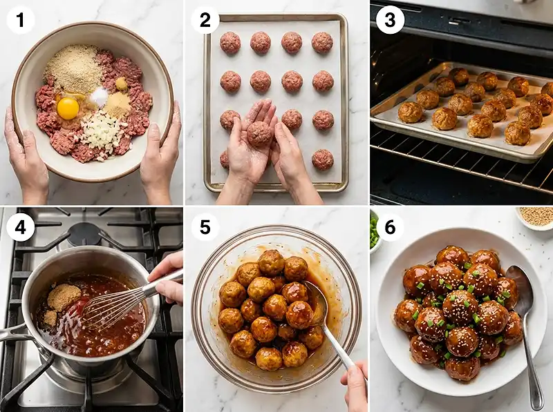 How to Make sweet sour meatballs