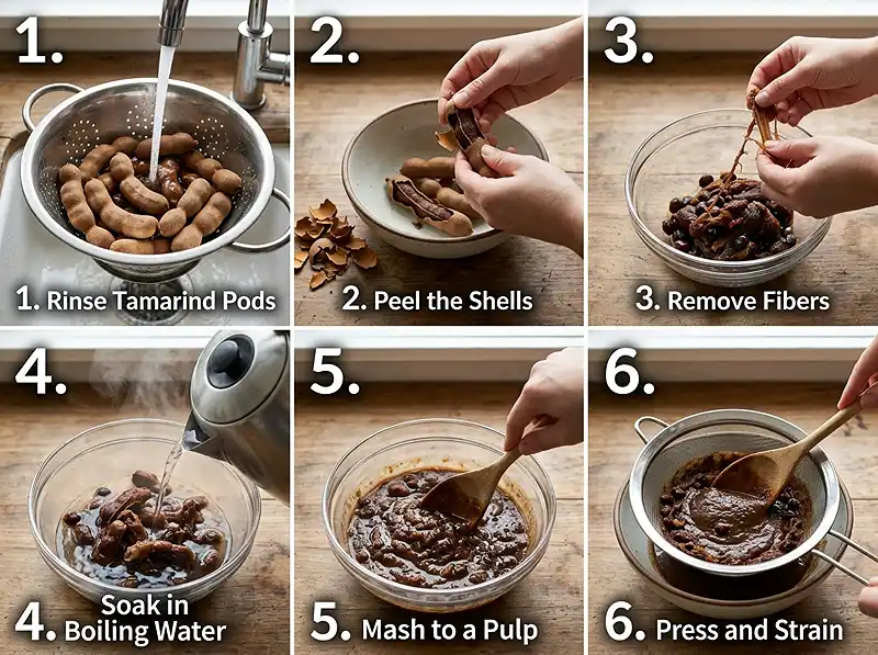 How to Make tamarind paste