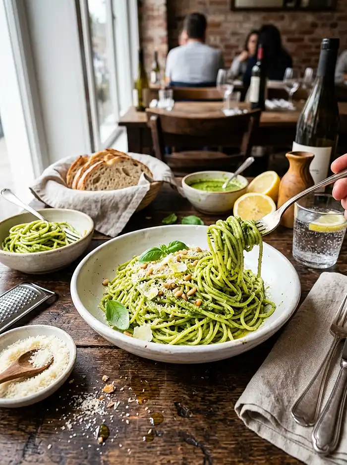 Lemon Pesto Pasta