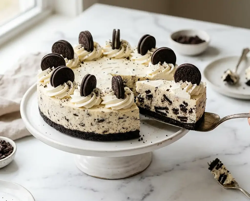 No-Bake Oreo Cheesecake