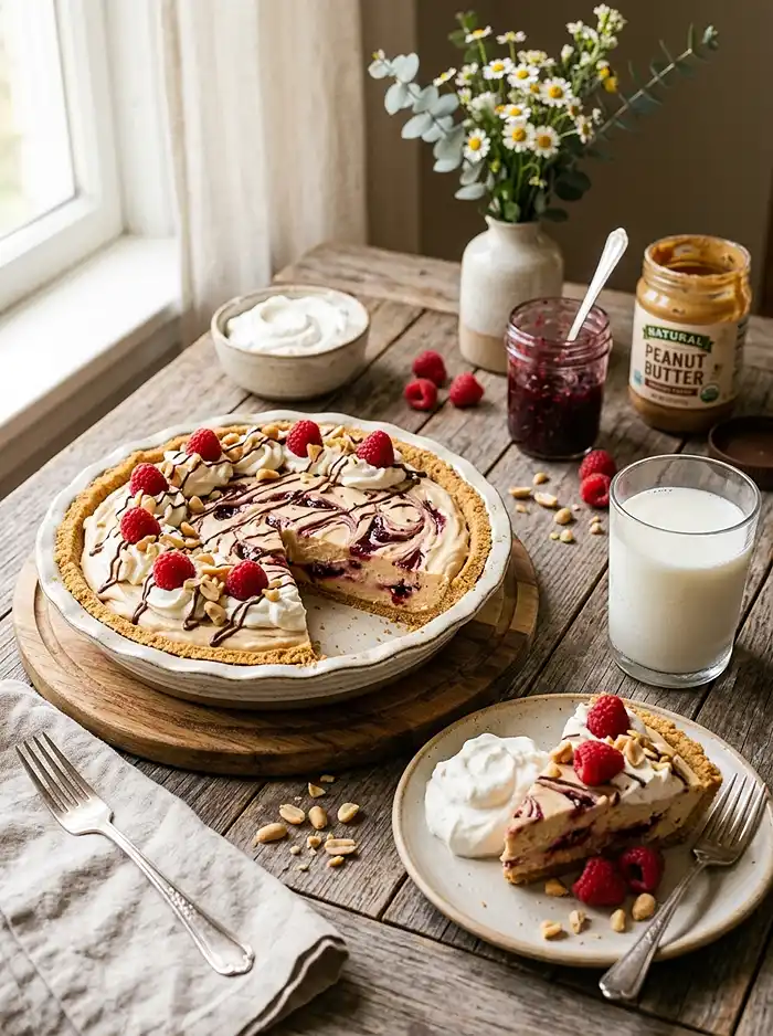 No-Bake Peanut Butter Pie Recipe