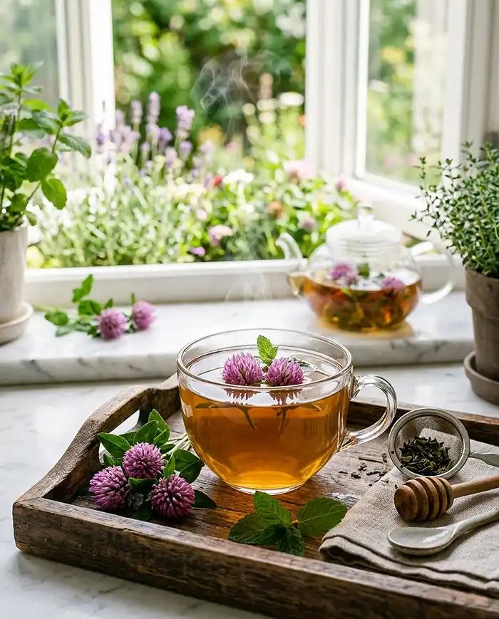 Red clover tea recipe