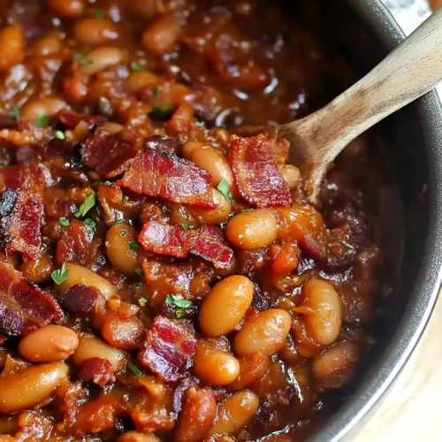 Southern Baked Beans with Bacon
