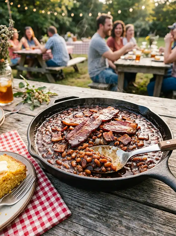 Southern Baked Beans with Bacon Recipe
