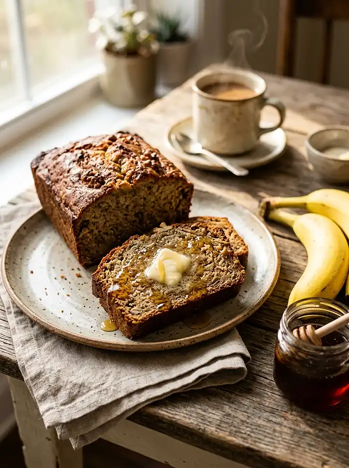 Banana Bread Recipe with Honey 5 banana and honey bread recipe
