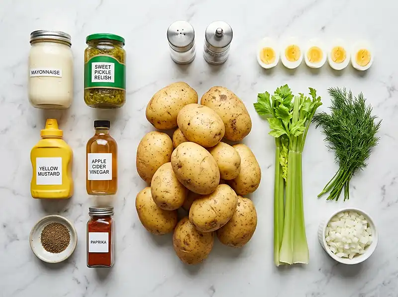 Best Potato Salad Recipe 3 best potato salad recipe Ingredients