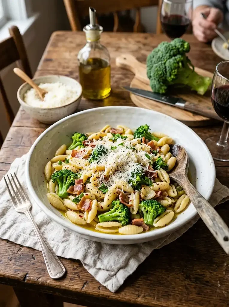 cavatelli and broccoli recipe