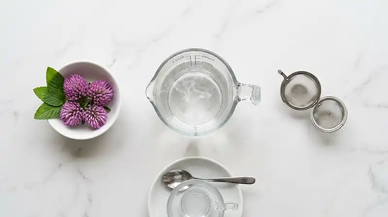 clover tea recipe Ingredients